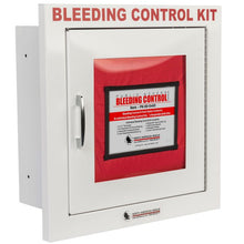 Load image into Gallery viewer, This is the metal semi-recessed case that houses the bleeding control kit.