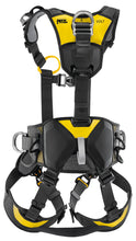 Load image into Gallery viewer, Full rear view of Petzl Volt Wind harness, international version "Width"=674 "Height"=1200