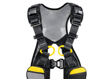 Load image into Gallery viewer, top half closeup of Petzl Newton Easyfit harness, international version "Width"=1200 "Height"=861