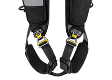 Load image into Gallery viewer, closeup on lower side of Petzl Newton Easyfit harness, international version "Width"=1200 "Height"=861