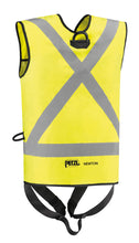 Load image into Gallery viewer, yellow safety harness rear view