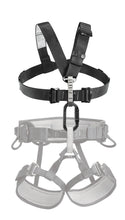 Load image into Gallery viewer, Petzl Chest'Air harness attached to seat harness "Width"=682 "Height"=1200