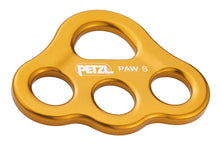 Load image into Gallery viewer, Petzl Paw rigging plate, small yellow "Width"=1200 "Height"=787