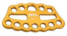 Load image into Gallery viewer, Petzl Paw rigging plate, large yellow "Width"=1200 "Height"=636