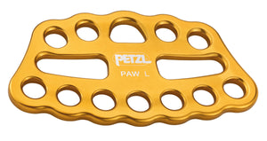 Petzl Paw rigging plate, large yellow "Width"=1200 "Height"=636