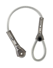 Load image into Gallery viewer, Petzl Wire Strop cable anchor strap in 50 cm length Width="927" Height="1200"