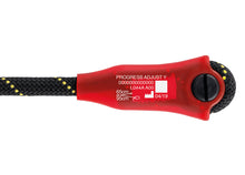 Load image into Gallery viewer, red ID sheath on black lanyard