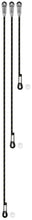 Load image into Gallery viewer, Jane-I black lanyards in different lengths Width="174" Height="1200"