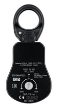 Load image into Gallery viewer, black Petzl Spin "L1" pulley with swivel Width="647" Height="1200"