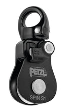 Load image into Gallery viewer, Petzl spin S1 pulley in black "Width"=729 "Height"=1200