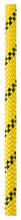 Load image into Gallery viewer, Petzl Axis 11 mm rope in yellow color Width="115" Height="1200"