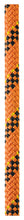 Load image into Gallery viewer, Petzl Vector 12.5 mm Rescue Rope in orange color Width=&quot;131&quot; Height=&quot;1200&quot;