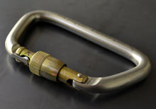 Load image into Gallery viewer, Rock Exotica rocksteel carabiner alternate view Width= "1000" Height= "700"