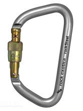Load image into Gallery viewer, Rock Exotica rocksteel carabiner Width= "650" Height= "866"