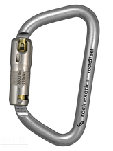 Load image into Gallery viewer, Rock Exotica rocksteel carabiner Width= "650" Height= "866"