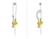 Load image into Gallery viewer, Petzl ZIGZAG PLUS Swivel Mechanical Prusik for Tree Care
