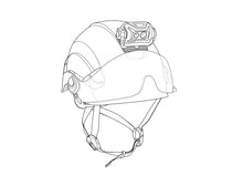 Load image into Gallery viewer, Petzl SLOT ADAPT Headlamp Mount for Helmets