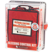 Load image into Gallery viewer, Public access bleeding control kit from north american rescue. This is the intermediate clear polycarbonate kit.