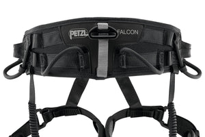 Black Falcon Mountain harness rear view