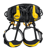 Load image into Gallery viewer, black and yellow sequoia harness rear view