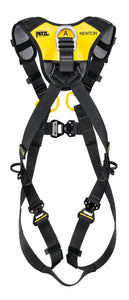 Full view of back side, Petzl Newton Fast Harness Width="515" Height="1200"