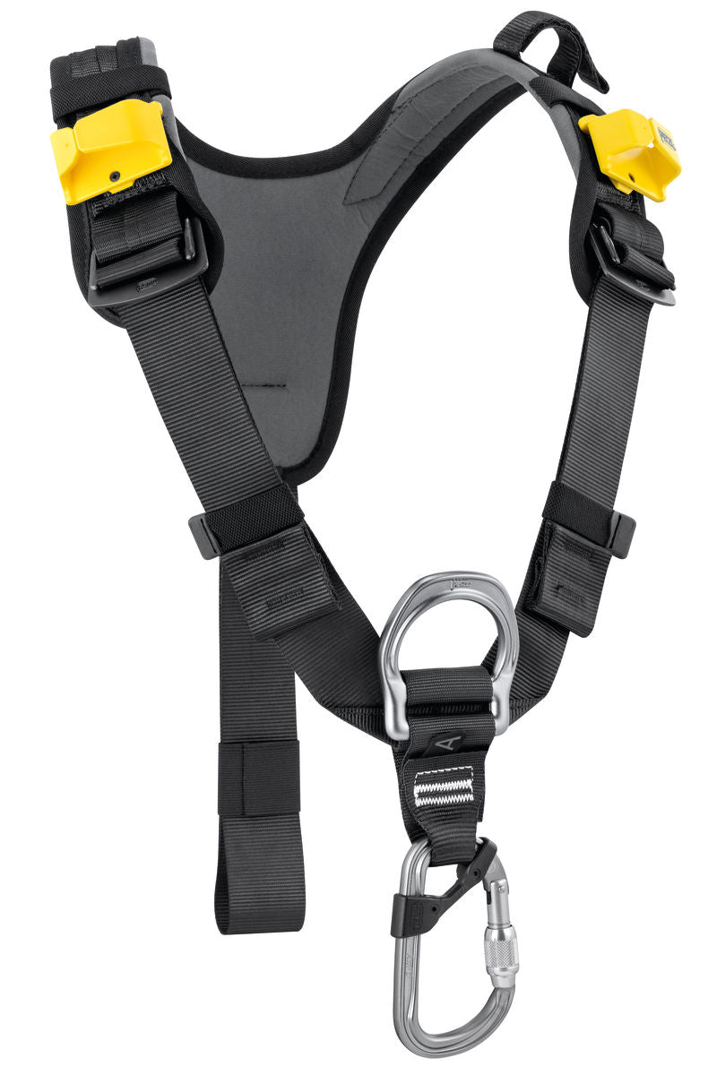 Chest Harness Black and yellow