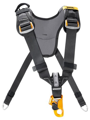 Chest Harness Black and yellow
