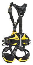 Load image into Gallery viewer, black and yellow TOP CROLL® L show with lower black and yellow harness
