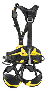 black and yellow TOP CROLL® L show with lower black and yellow harness