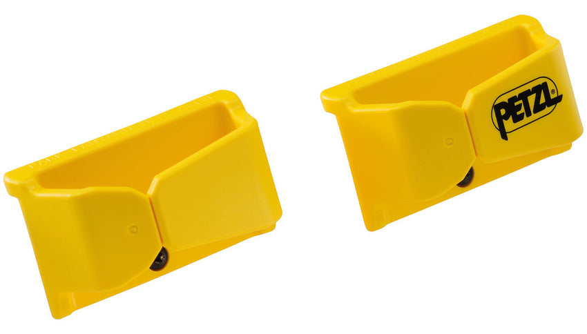 Petzl lanyard connector holder, yellow 