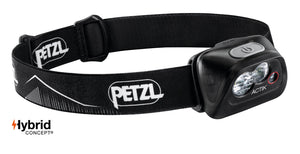 Petzl Actik compact headlamp in black color Width= 