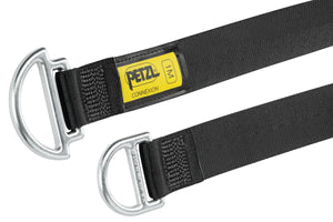 Close up on ends of Petzl Connection Fixe anchor strap "Width"=1200 "Height"=800