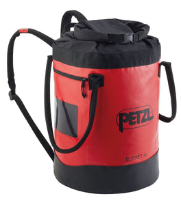 Red Petzl Bucket Utility Bag