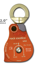 Load image into Gallery viewer, Rock Exotica Omni-Block Swivel Pulleys